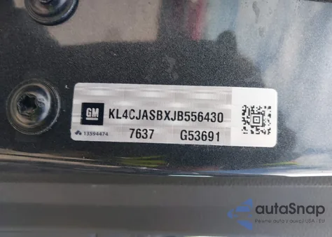 2018 Buick Encore Preferred from USA, damaged, VIN KL4CJASBXJB556430